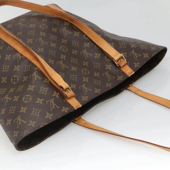 LOUIS VUITTON Monogram Sac Shopping Tote Bag LV Auth - Picture 7 of 16